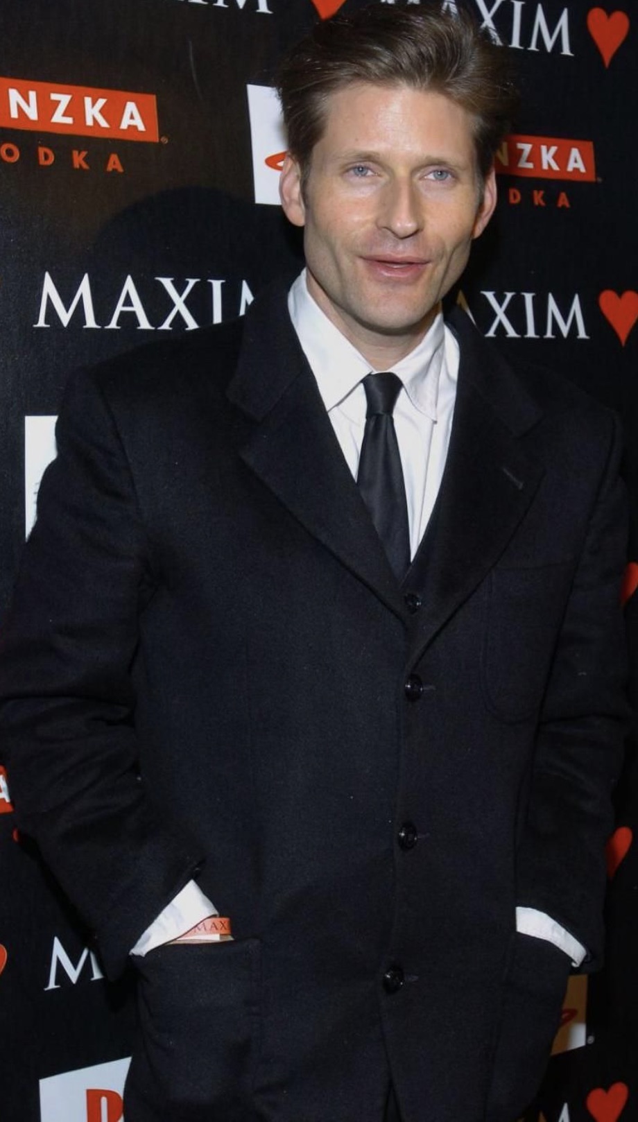 Crispin at a Maxim event